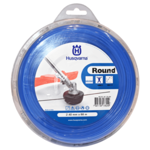 Rollo de Tanza Husqvarna Redonda 2,4mm/88m